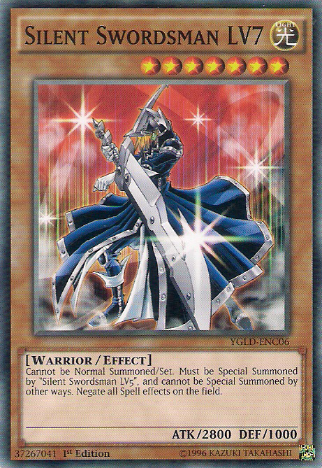 Silent Swordsman LV7 [YGLD-ENC06] Common | Mega City Incorporated
