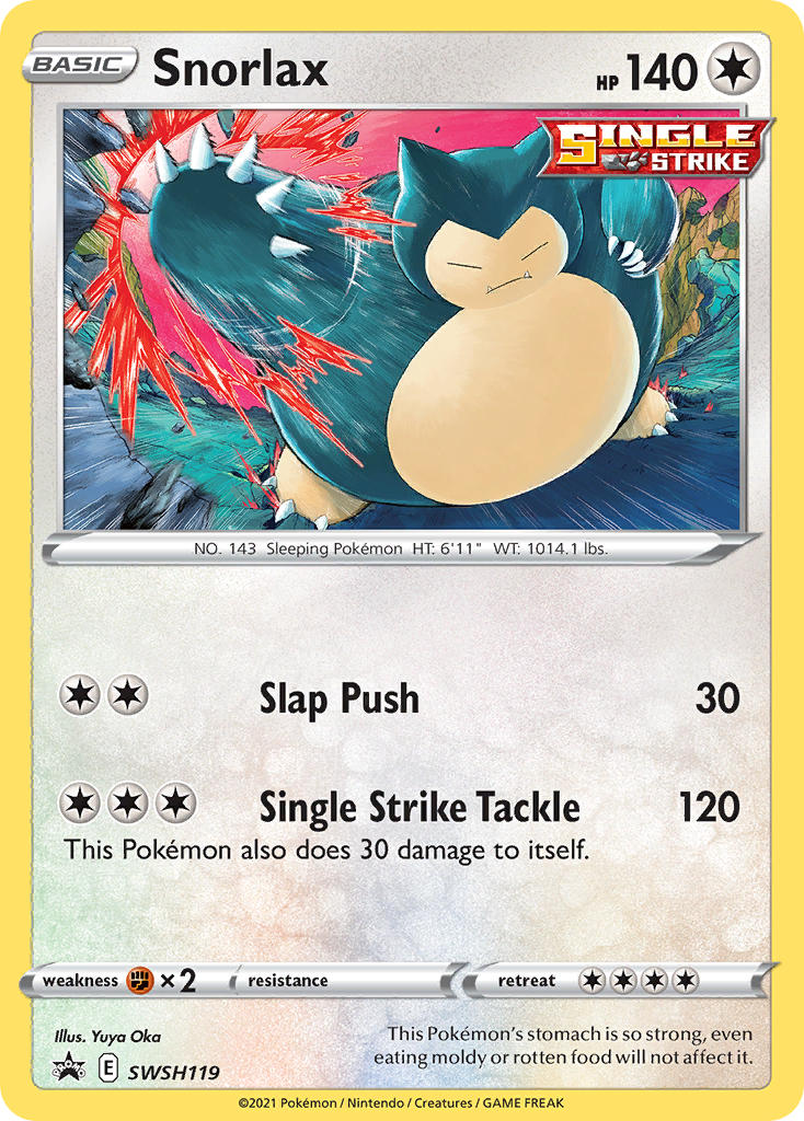 Snorlax (SWSH119) [Sword & Shield: Black Star Promos] | Mega City Incorporated