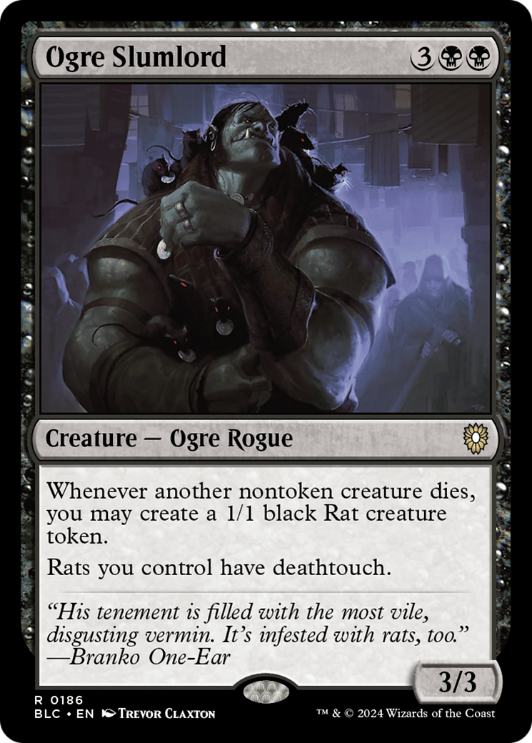 Ogre Slumlord [Bloomburrow Commander] | Mega City Incorporated