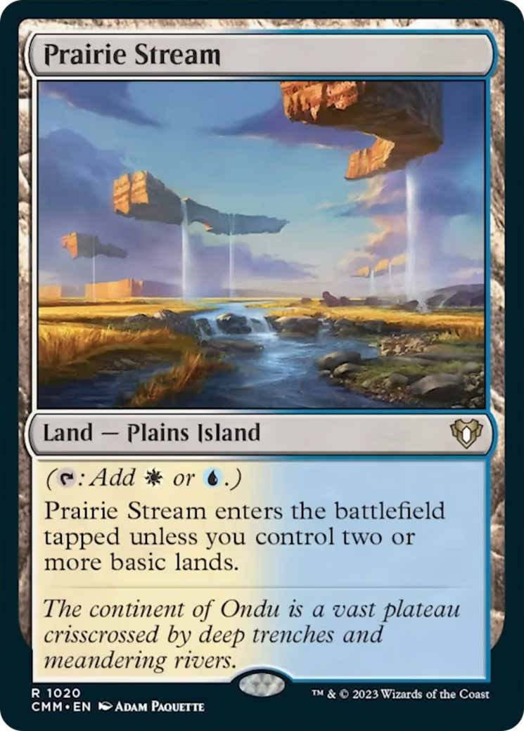 Prairie Stream [Commander Masters] | Mega City Incorporated