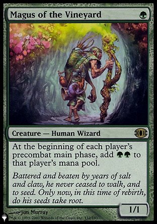 Magus of the Vineyard [The List] | Mega City Incorporated