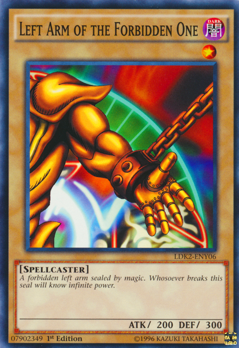 Left Arm of the Forbidden One [LDK2-ENY06] Common | Mega City Incorporated