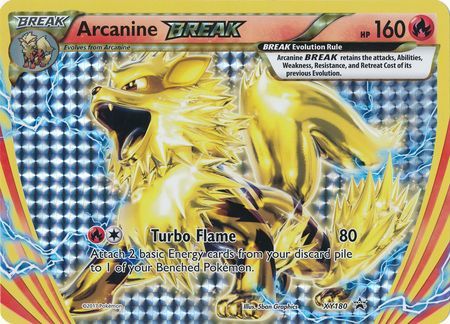 Arcanine BREAK (XY180) (Jumbo Card) [XY: Black Star Promos] | Mega City Incorporated