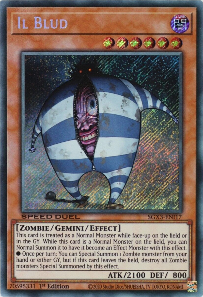 Il Blud [SGX3-ENI17] Secret Rare | Mega City Incorporated