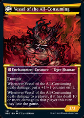 Hidetsugu Consumes All // Vessel of the All-Consuming (Showcase Soft Glow) [Kamigawa: Neon Dynasty] | Mega City Incorporated