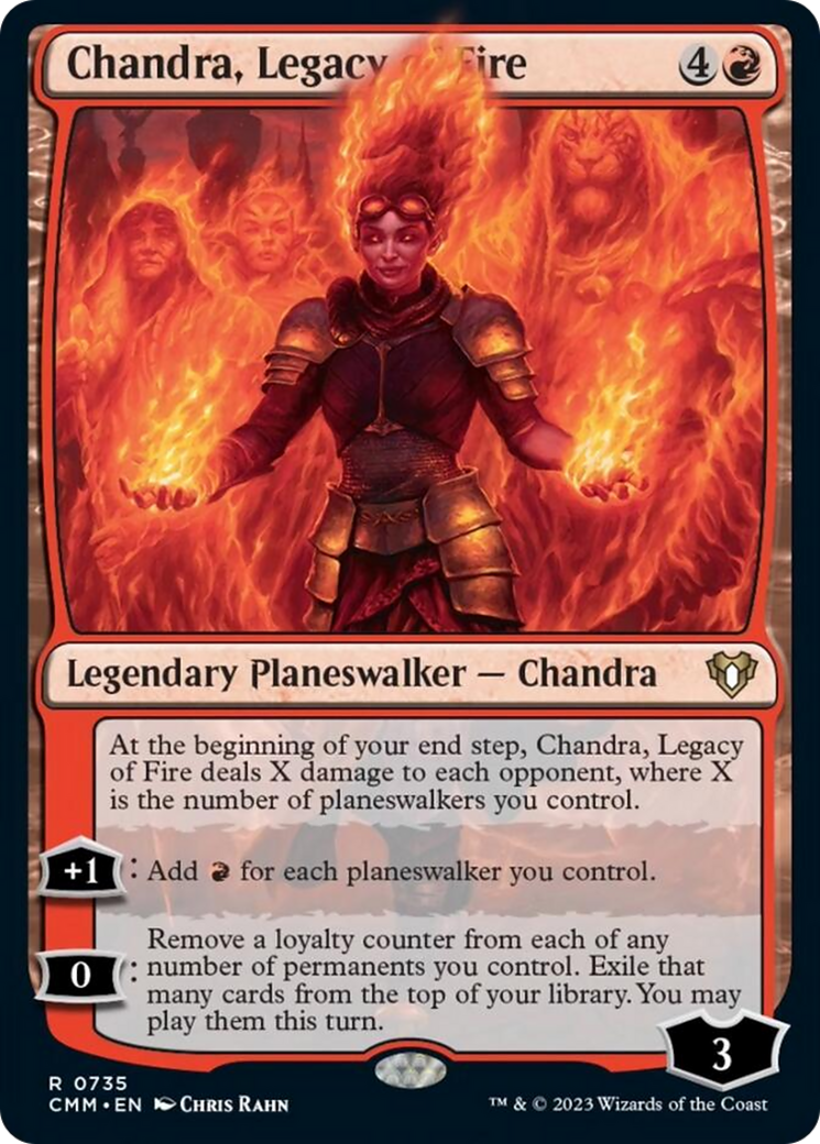 Chandra, Legacy of Fire [Commander Masters] | Mega City Incorporated