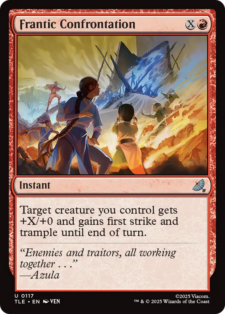 Frantic Confrontation [Avatar: The Last Airbender: Eternal-Legal] | Mega City Incorporated