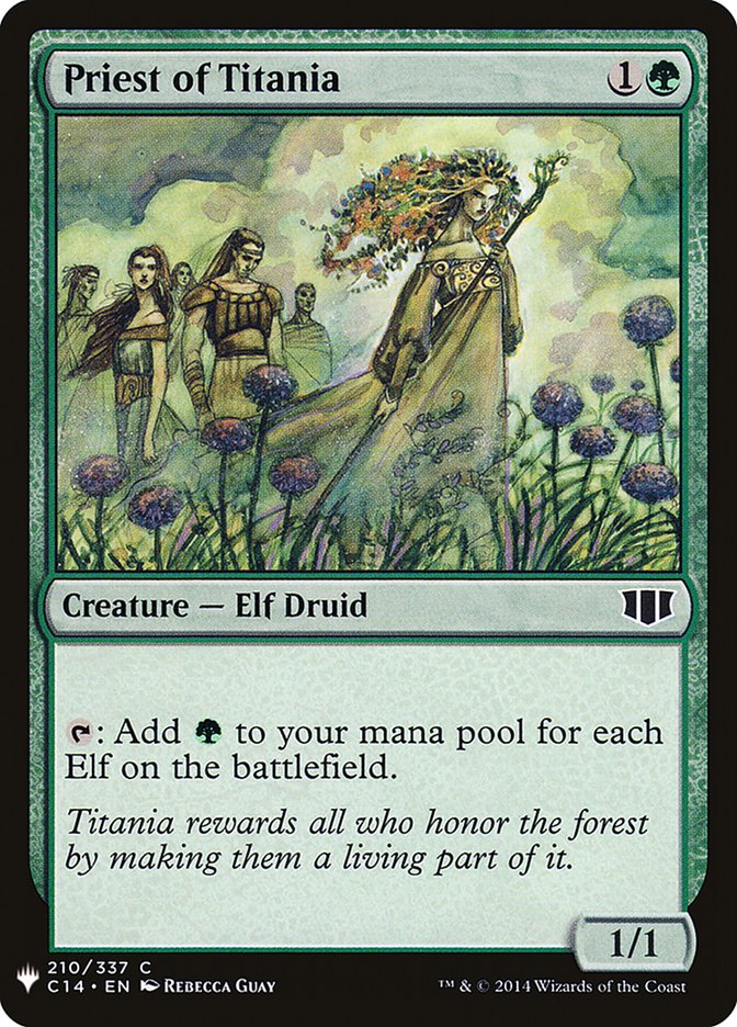 Priest of Titania [Mystery Booster] | Mega City Incorporated