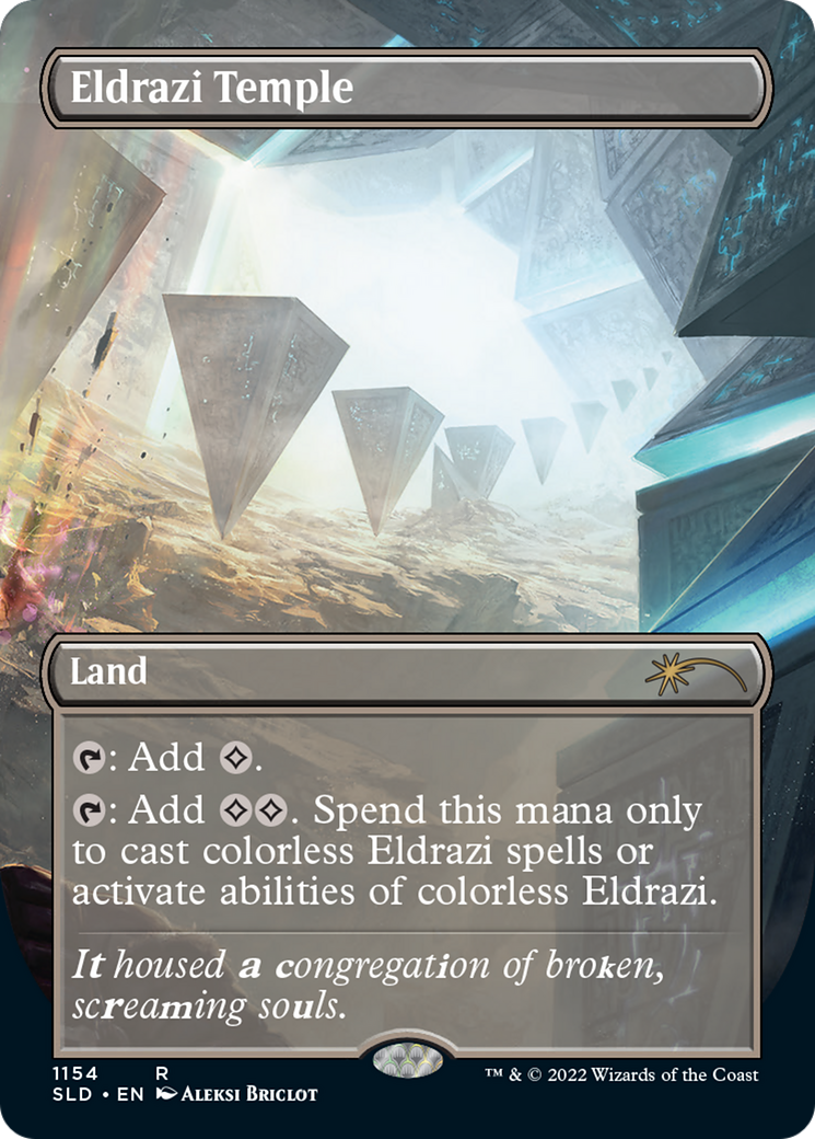 Eldrazi Temple (Borderless) [Secret Lair Drop Series] | Mega City Incorporated