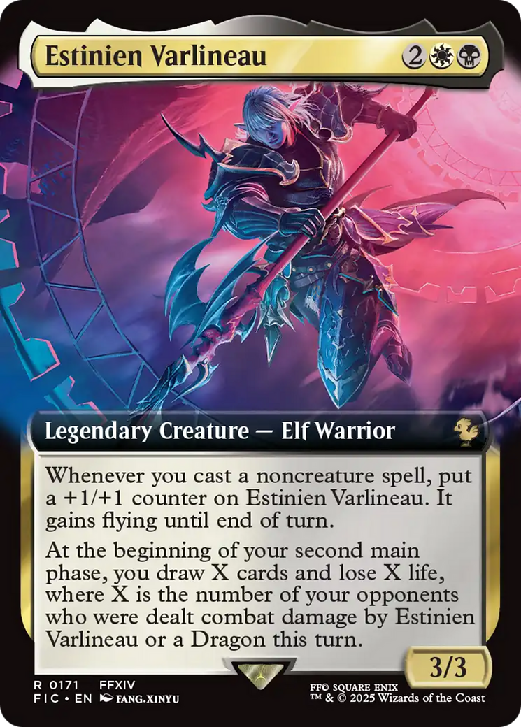 Estinien Varlineau (Extended Art) [FINAL FANTASY Commander] | Mega City Incorporated