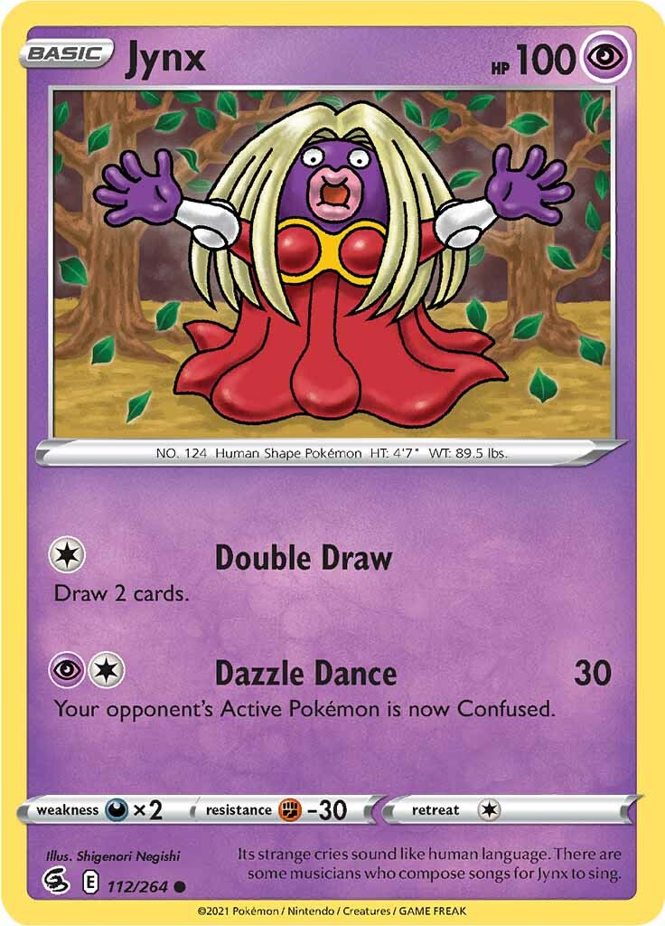 Jynx (112/264) [Sword & Shield: Fusion Strike] | Mega City Incorporated