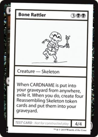 Bone Rattler (2021 Edition) [Mystery Booster Playtest Cards] | Mega City Incorporated