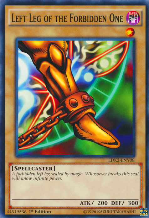 Left Leg of the Forbidden One [LDK2-ENY08] Common | Mega City Incorporated