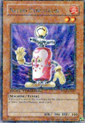 Nitro Synchron [DT01-EN051] Rare | Mega City Incorporated