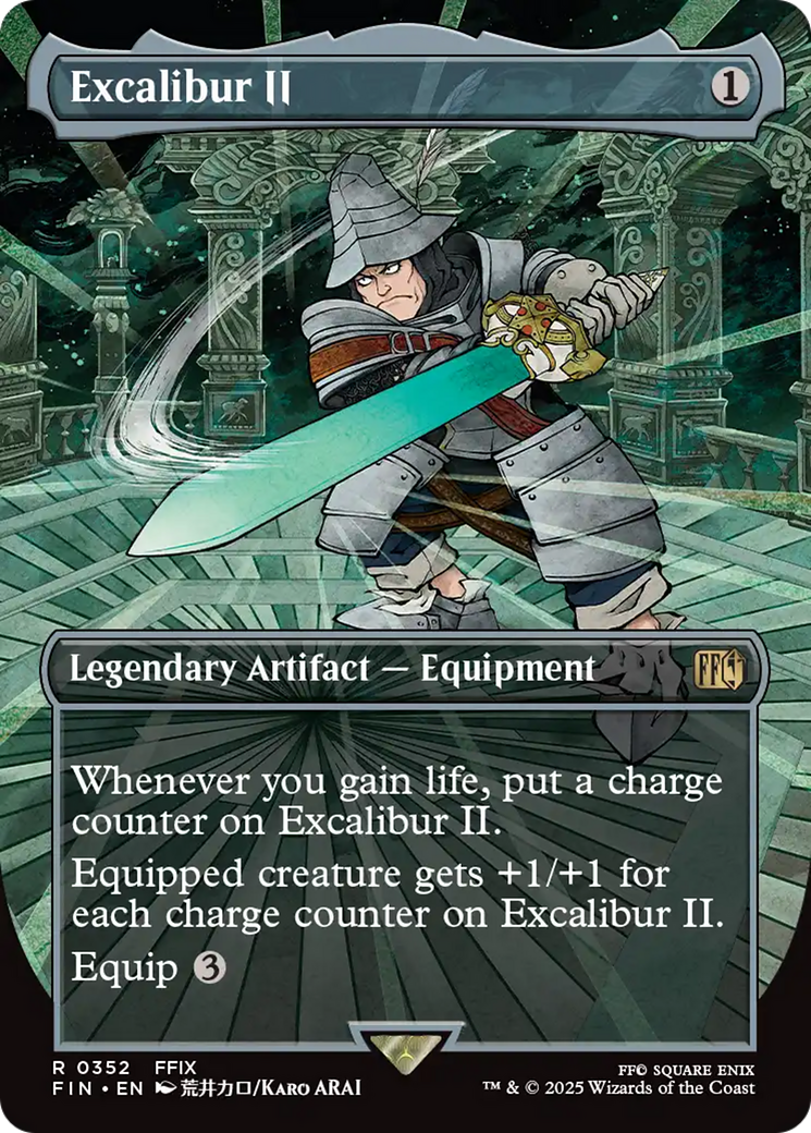 Excalibur II (Borderless) [FINAL FANTASY] | Mega City Incorporated