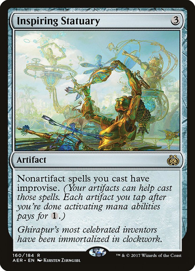 Inspiring Statuary [Aether Revolt] | Mega City Incorporated