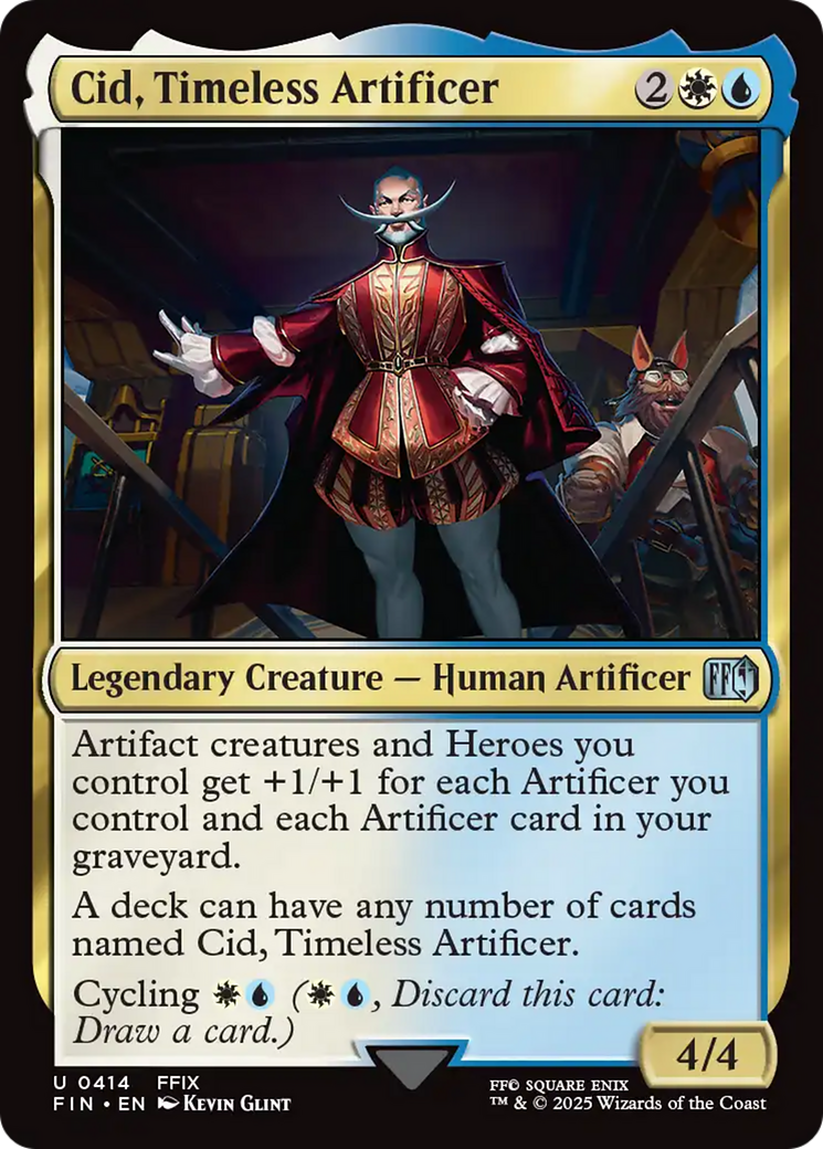 Cid, Timeless Artificer (0414) [FINAL FANTASY] | Mega City Incorporated