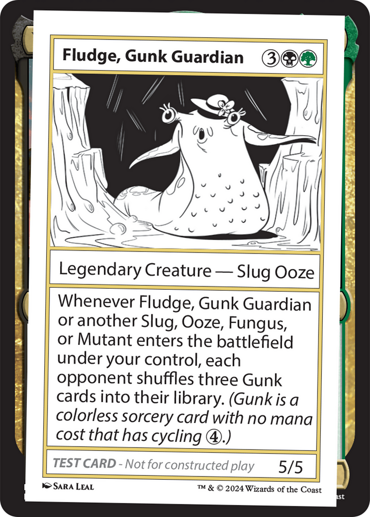 Fludge, Gunk Guardian [Mystery Booster 2 Playtest Cards] | Mega City Incorporated