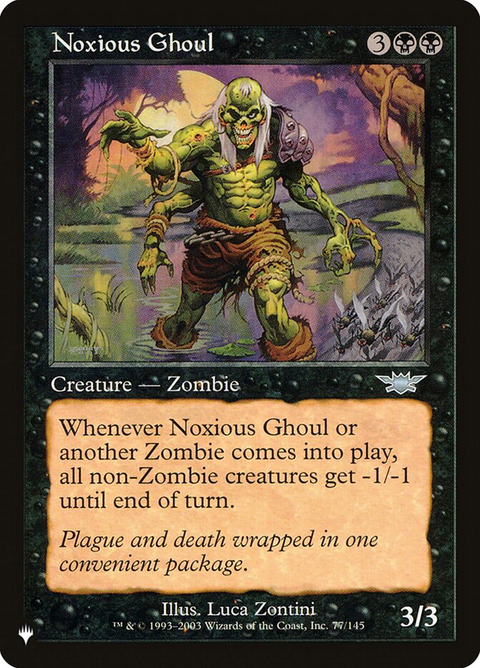 Noxious Ghoul [The List] | Mega City Incorporated