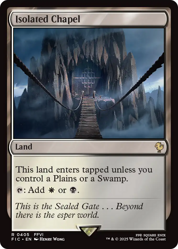 Isolated Chapel [FINAL FANTASY Commander] | Mega City Incorporated