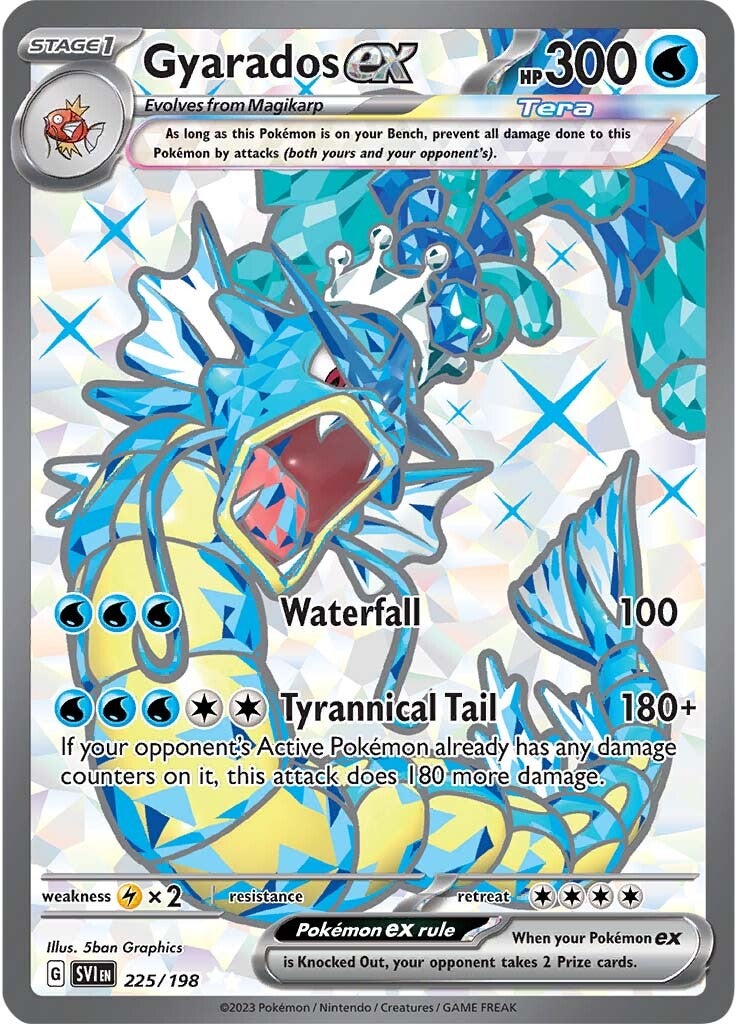 Gyarados ex (225/198) [Scarlet & Violet: Base Set] | Mega City Incorporated