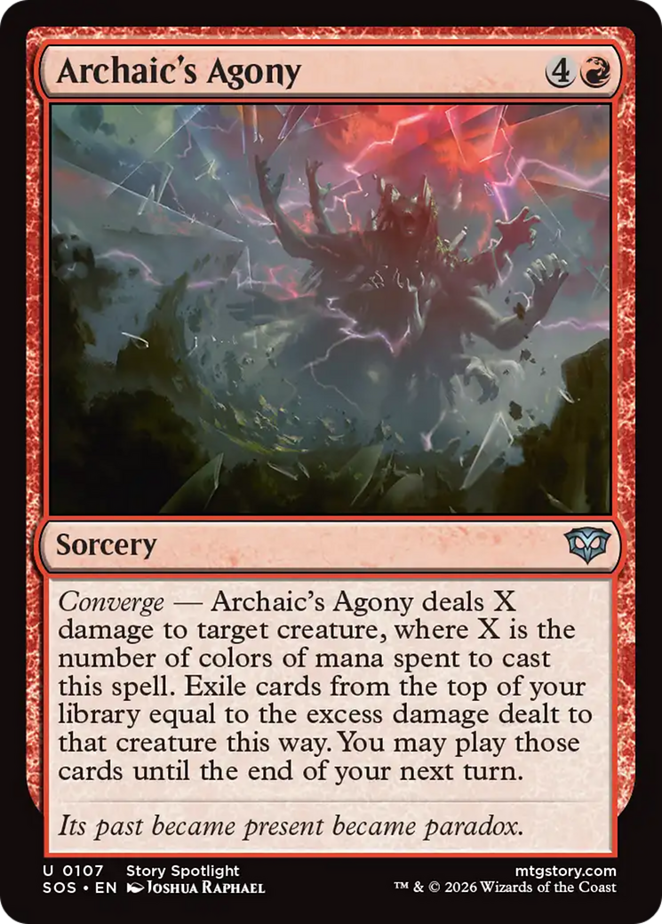 Archaic's Agony [Secrets of Strixhaven] | Mega City Incorporated