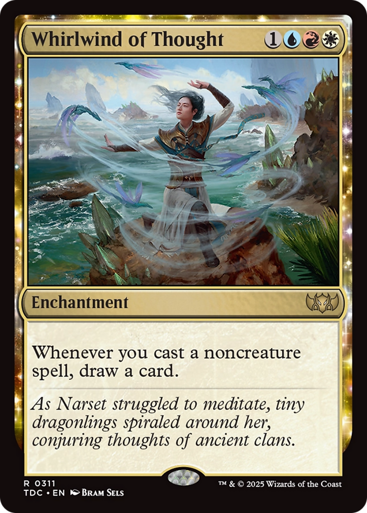 Whirlwind of Thought [Tarkir: Dragonstorm Commander] | Mega City Incorporated