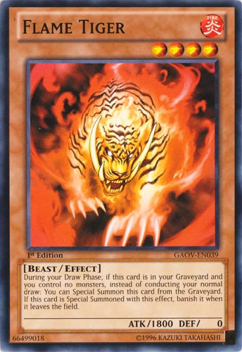Flame Tiger [GAOV-EN039] Common | Mega City Incorporated
