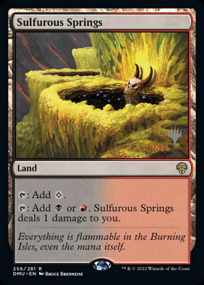 Sulfurous Springs (Promo Pack) [Dominaria United Promos] | Mega City Incorporated