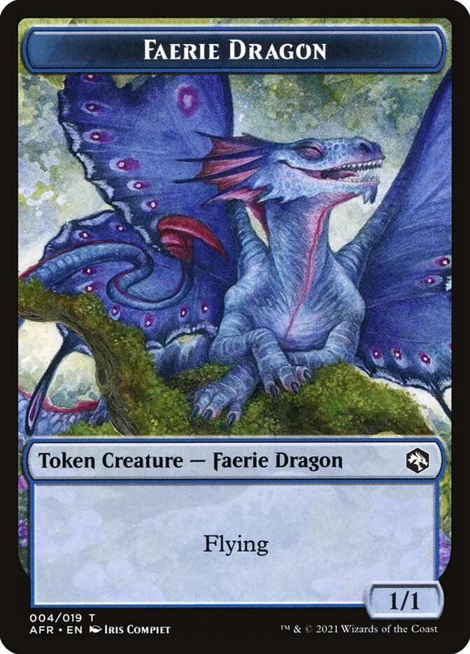 Faerie Dragon Token [Dungeons & Dragons: Adventures in the Forgotten Realms Tokens] | Mega City Incorporated