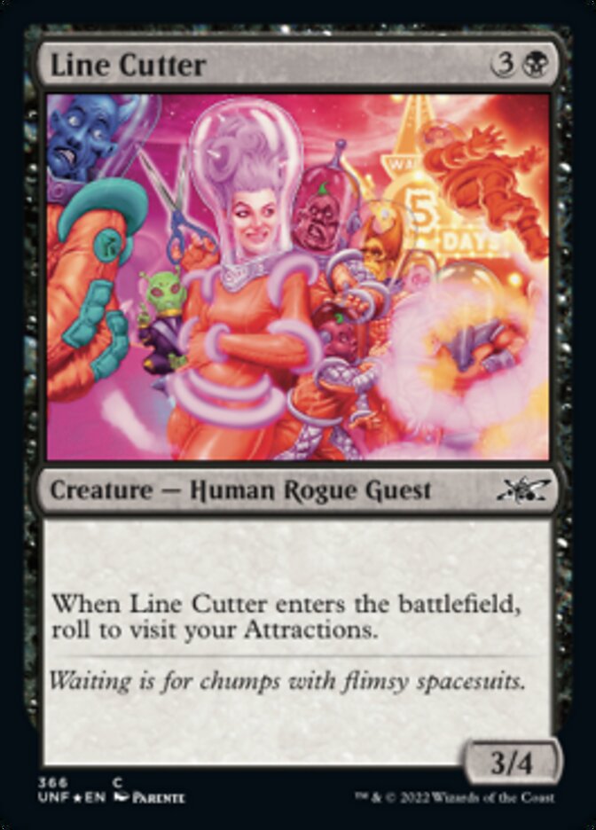 Line Cutter (Galaxy Foil) [Unfinity] | Mega City Incorporated