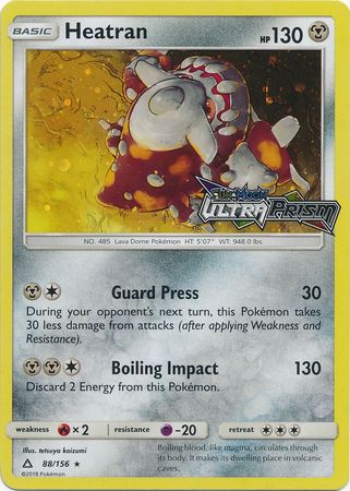 Heatran (88/156) [Alternate Art Promos] | Mega City Incorporated