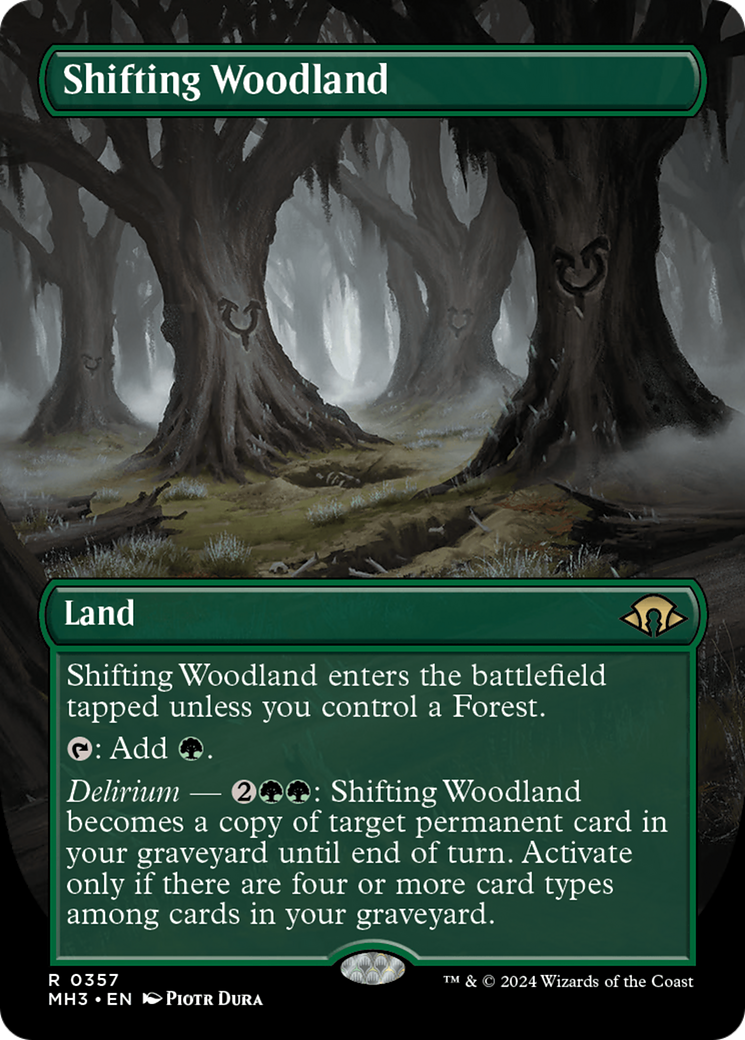 Shifting Woodland (Borderless) [Modern Horizons 3] | Mega City Incorporated