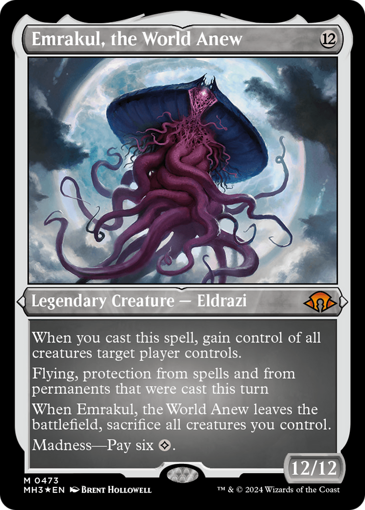 Emrakul, the World Anew (Foil Etched) [Modern Horizons 3] | Mega City Incorporated