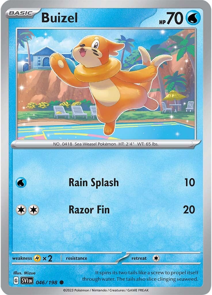 Buizel (046/198) [Scarlet & Violet: Base Set] | Mega City Incorporated