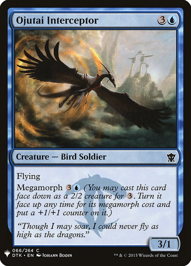 Ojutai Interceptor [Mystery Booster] | Mega City Incorporated