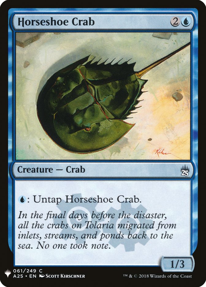 Horseshoe Crab [Mystery Booster] | Mega City Incorporated