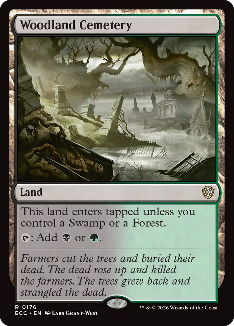 Woodland Cemetery [Lorwyn Eclipsed Commander] | Mega City Incorporated