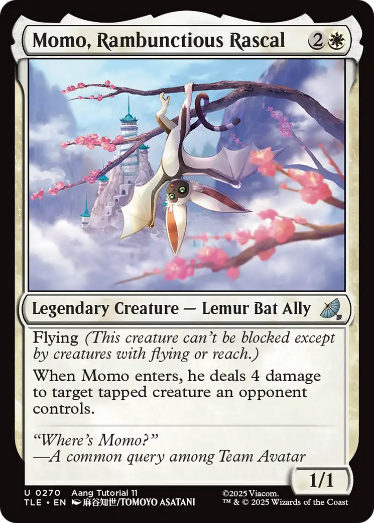 Momo, Rambunctious Rascal (0270) [Avatar: The Last Airbender: Eternal-Legal] | Mega City Incorporated