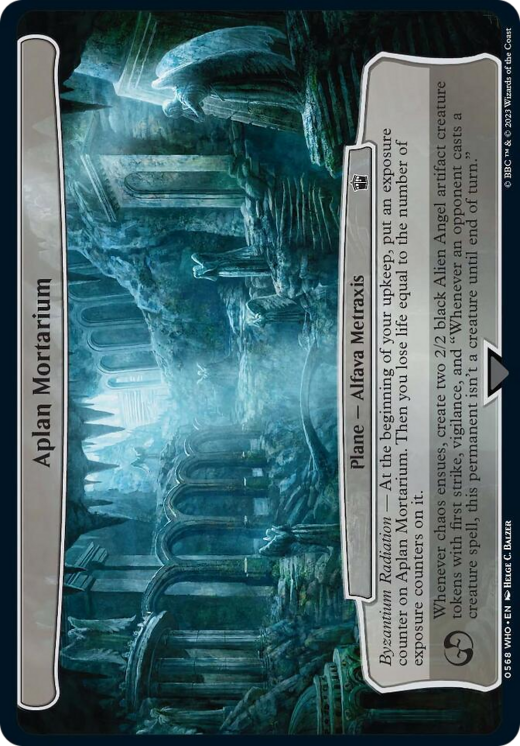Aplan Mortarium [Doctor Who] | Mega City Incorporated