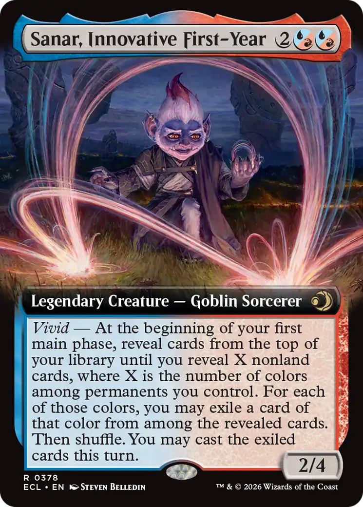 Sanar, Innovative First-Year (Extended Art) [Lorwyn Eclipsed] | Mega City Incorporated