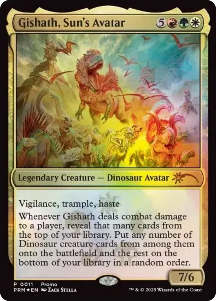Gishath, Sun's Avatar [Media Promos] | Mega City Incorporated