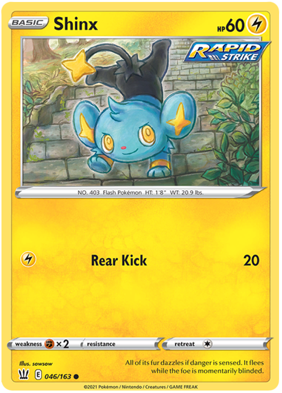 Shinx (046/163) [Sword & Shield: Battle Styles] | Mega City Incorporated