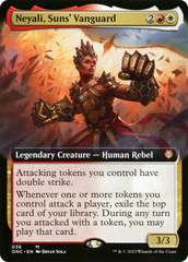 Neyali, Suns' Vanguard (Extended Art) [Phyrexia: All Will Be One Commander] | Mega City Incorporated