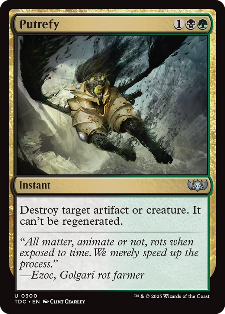 Putrefy [Tarkir: Dragonstorm Commander] | Mega City Incorporated