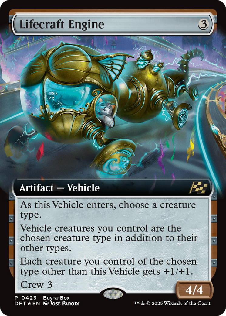 Lifecraft Engine (Extended Art) (Buy-A-Box) [Aetherdrift Promos] | Mega City Incorporated