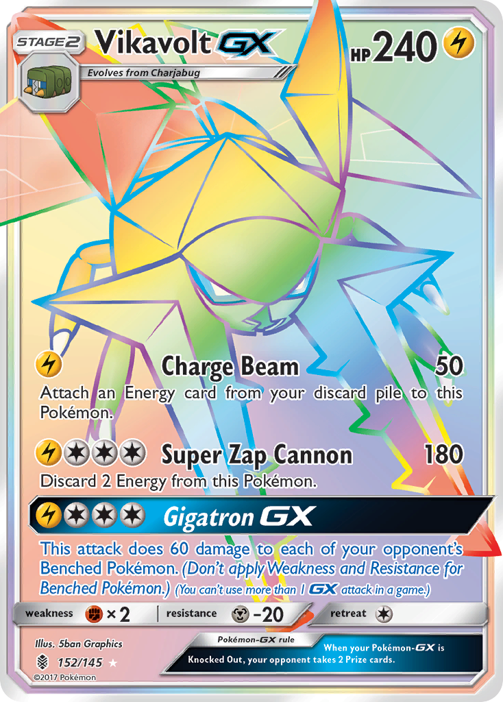 Vikavolt GX (152/145) [Sun & Moon: Guardians Rising] | Mega City Incorporated