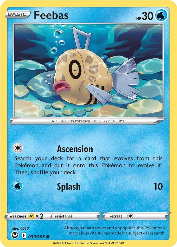 Feebas (039/195) [Sword & Shield: Silver Tempest] | Mega City Incorporated