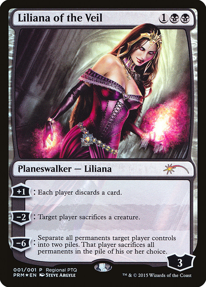 Liliana of the Veil (Regional PTQ) [Pro Tour Promos] | Mega City Incorporated