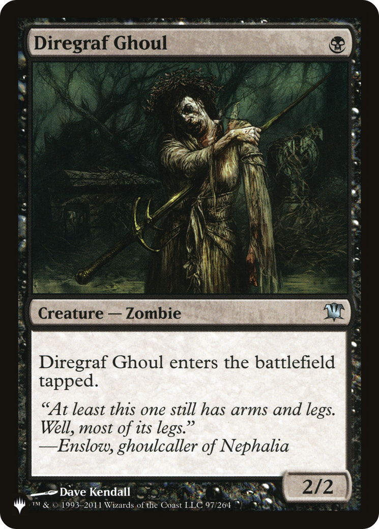 Diregraf Ghoul [The List] | Mega City Incorporated